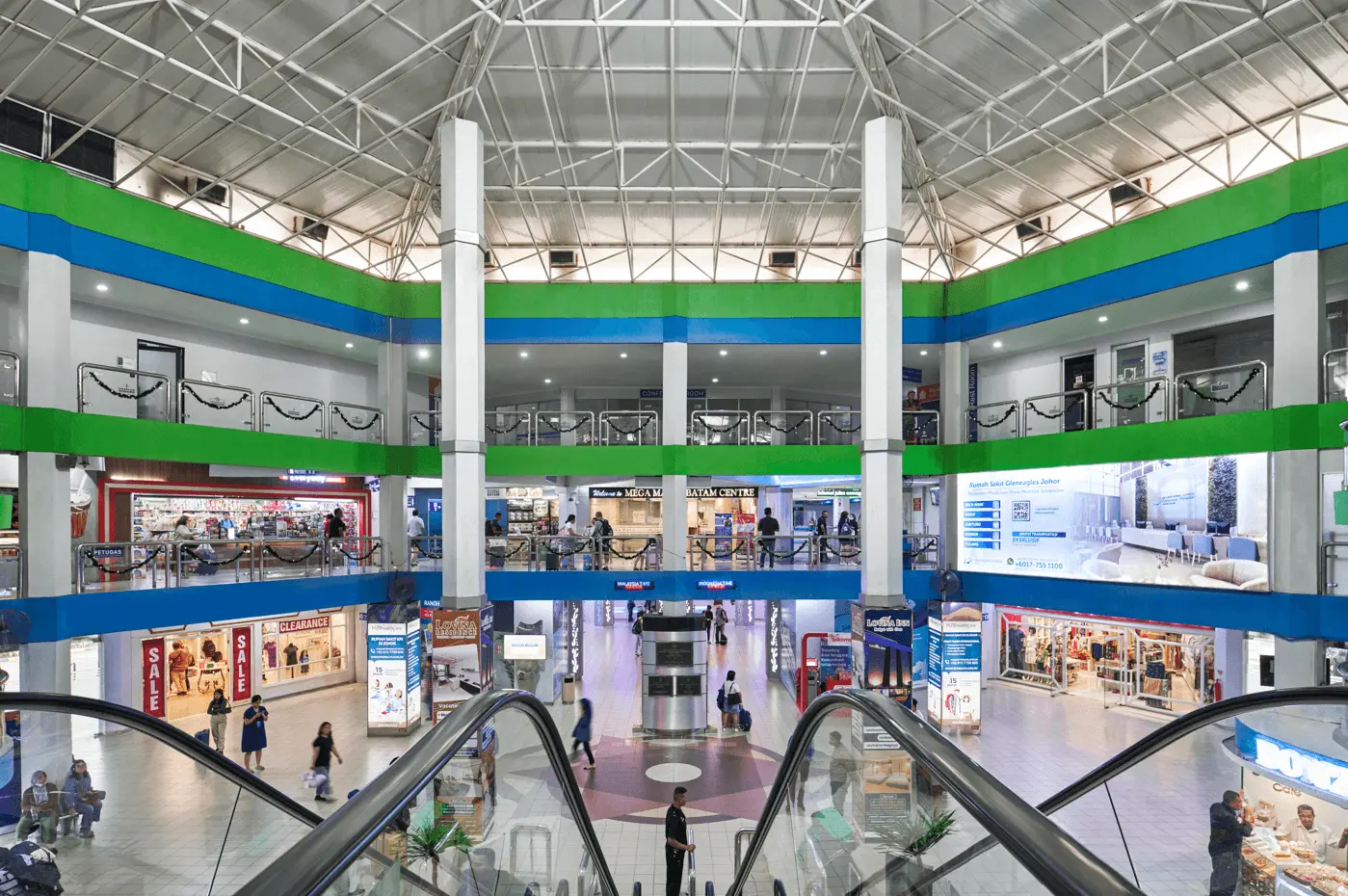 Image of ferry terminal lobby